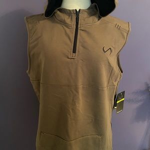 Men’s TLF Apparel Workout Sleeveless Hoodie